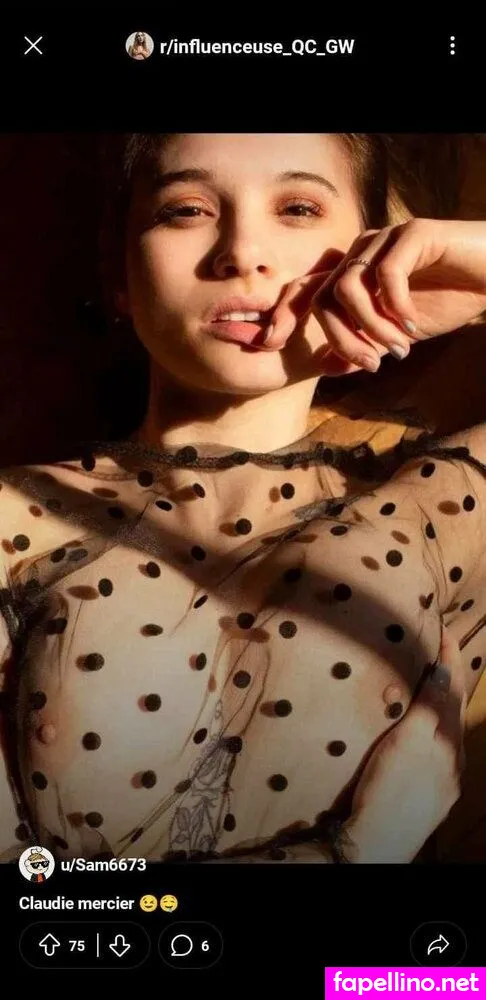 Claudie Mercier Leaked Nude Picture #GaA7mJTJZ3
