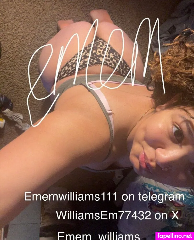 Ememwilliams111, thewilliams11 Leaked Nude Picture #GeBJ7tmEAy