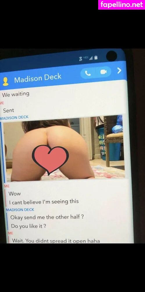 Madison.deck, saymadisondeck, saytease Leaked Nude Picture #x0VKWfWWve