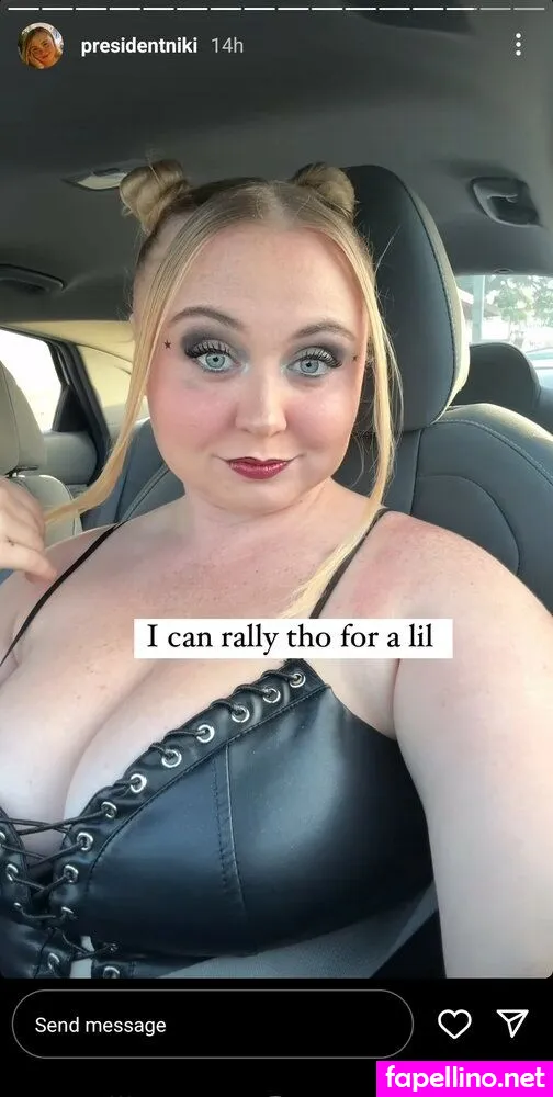 Niki Peacock, nikkipeacockx, presidentniki Leaked Nude Picture #Qfy2WactP3