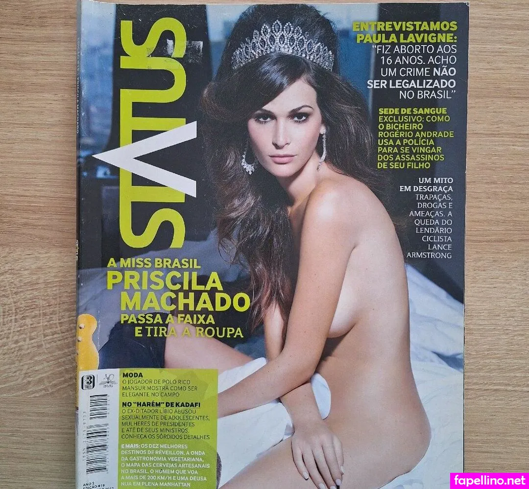 Priscila Machado Leaked Nude Picture #kdScc9KiJD