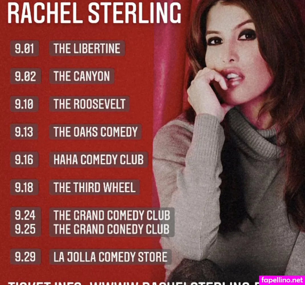 Rachelsterling, rsterlingcomedy Leaked Nude Picture #A2nrEX1f2q
