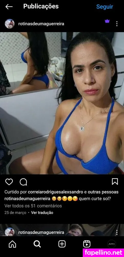 Rotinasdeumaguerreira Leaked Nude Picture #7DNsMSShra