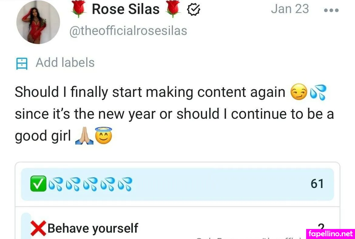 Theofficialrosesilas Leaked Nude Picture #K8WliyQXCu