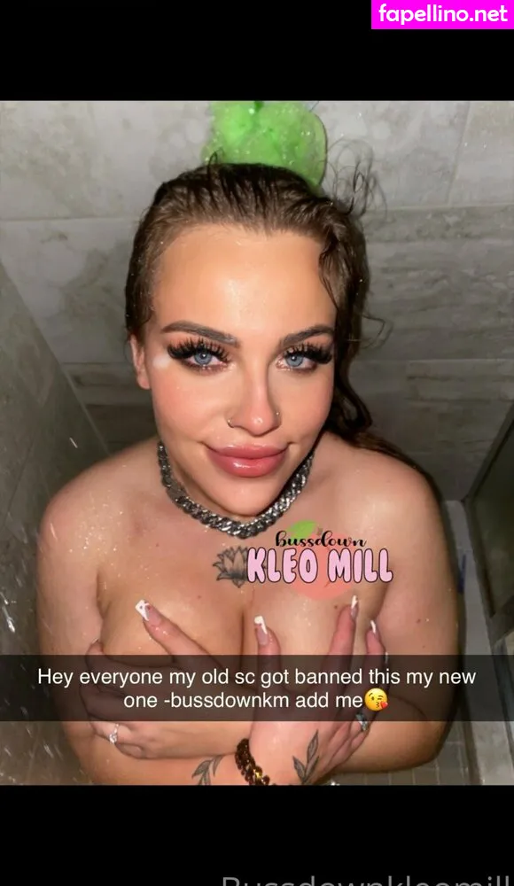 Bussdownkleomill, kleomillerr Leaked Nude Picture #4dwWXSN2RW